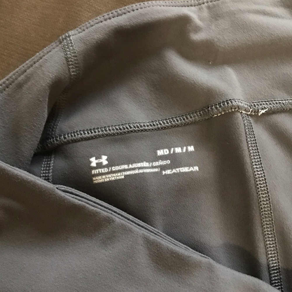 Grey Under Armour leggings 7/8 length - Picture 4 of 4